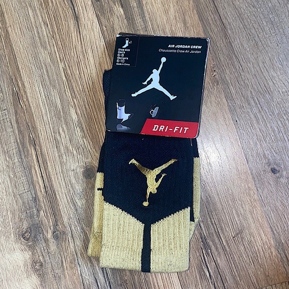 Gold Jordan Socks Black And Gold Socks Nike Men's Jordan Brand
